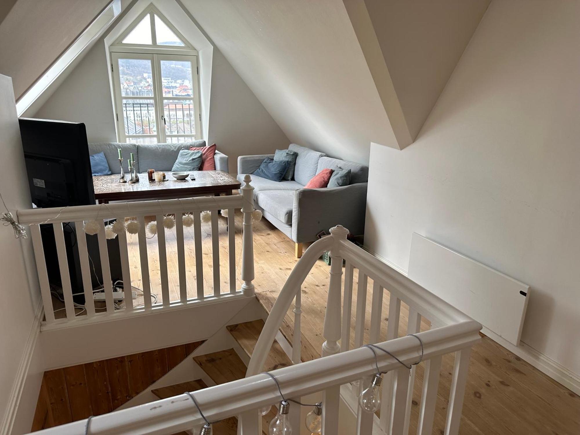 Appartement Sjarmerende Bolig Like Ved Togstasjonen à Bergen Extérieur photo