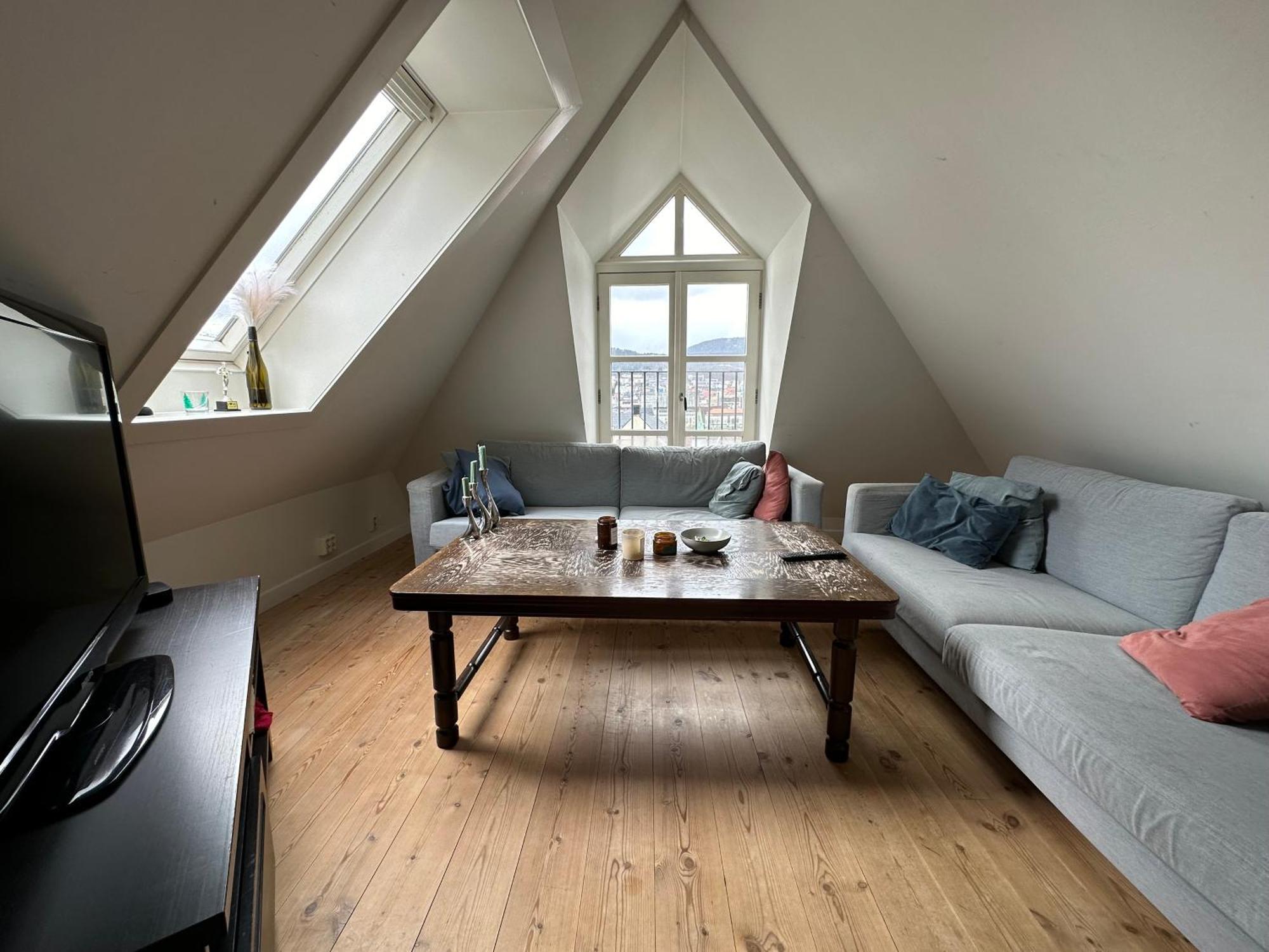 Appartement Sjarmerende Bolig Like Ved Togstasjonen à Bergen Extérieur photo