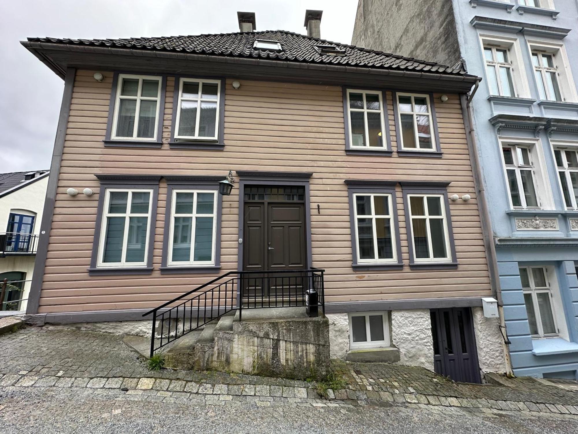 Appartement Sjarmerende Bolig Like Ved Togstasjonen à Bergen Extérieur photo